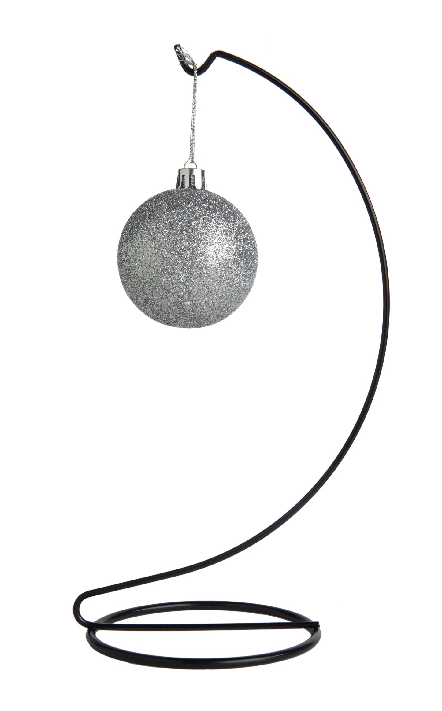 10 Inch Tall Black Plated Ornament Display Stand Hanger Holder for Displaying - view 5