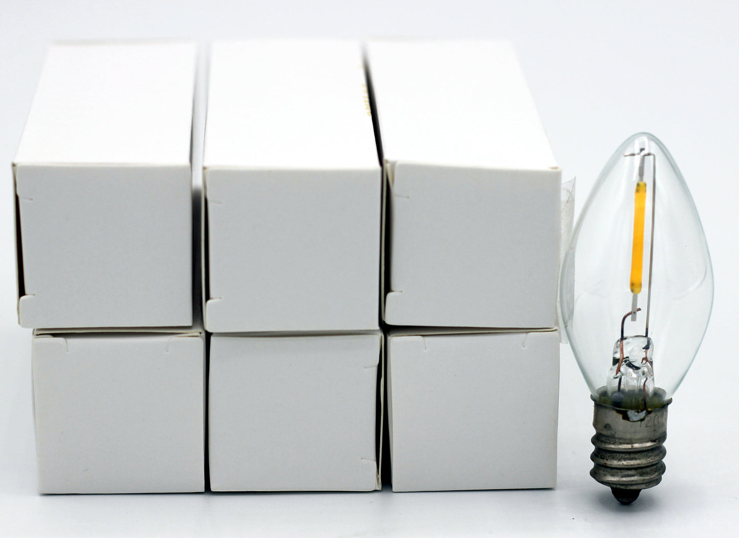 12-Pack LED Night Light Bulbs, C7 Replacement Light Bulbs – 0.6W Equivalent to - view 6