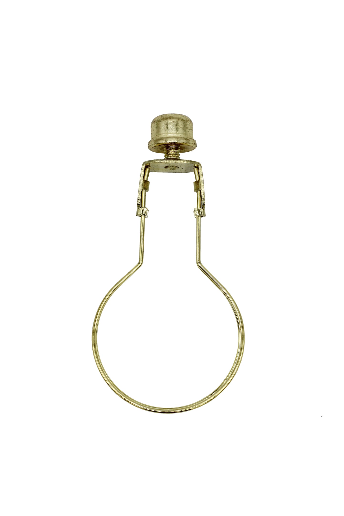 Lamp Shade Light Bulb Clip Adapter Clip on with Shade Attaching Finial Top, - close-up