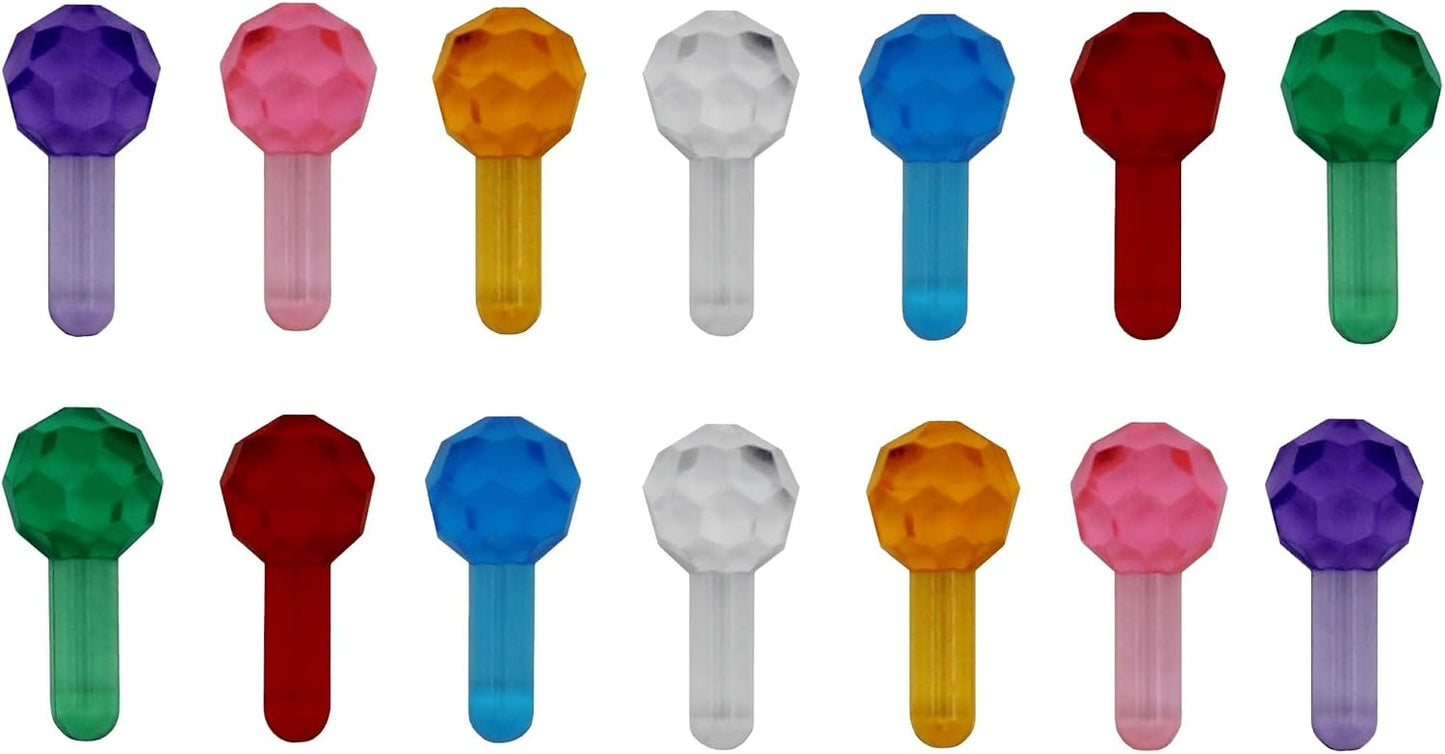 Small Faceted Ceramic Christmas Tree Replacement Lights - 144 Pack