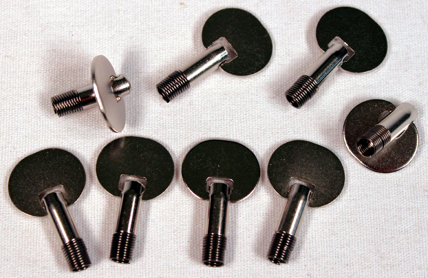 E237 Childproof Safety Key for Wind Up Music Box Musical Movements, 5/8 Inch - nickel