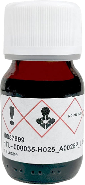 Colorobbia Mother of Pearl Overglaze Luster 25g Bottle for Kiln-Fired Ceramics