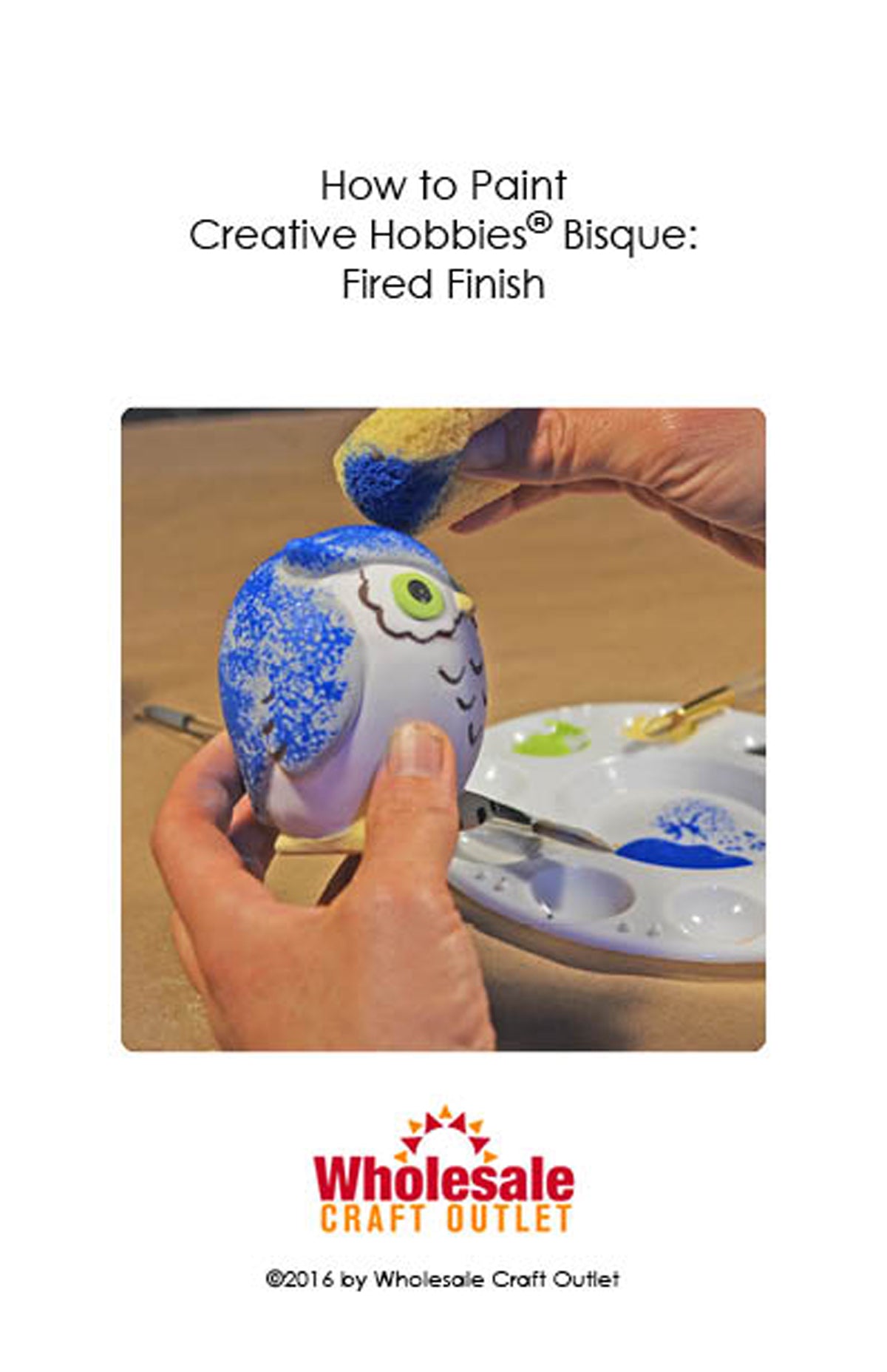 Creative Hobbies Book - How to Paint Ceramic Bisque with Kiln Fired Glazes
