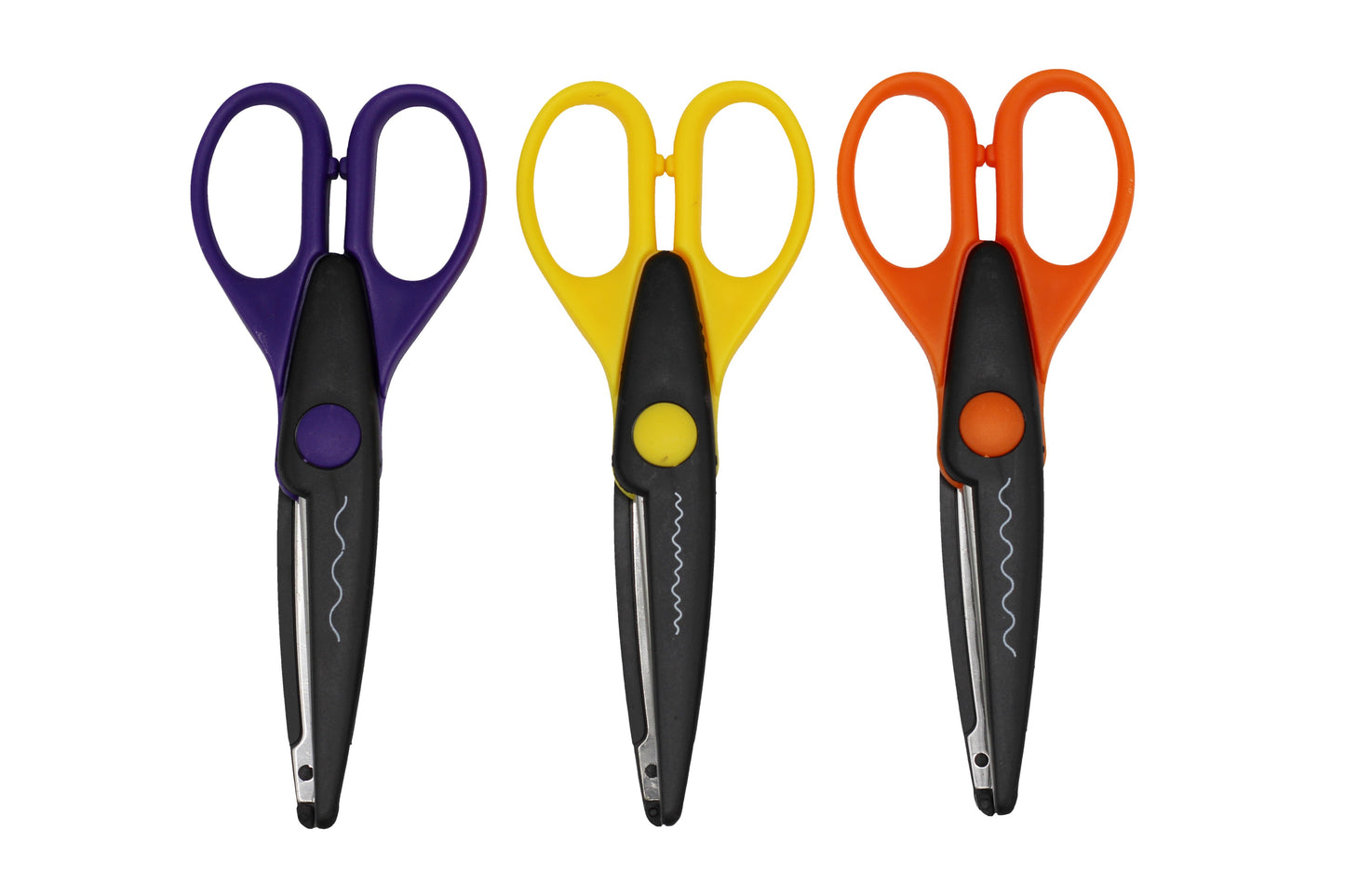 Creative Hobbies 12 Paper Edger Scissors with Organizer Stand! Great for - view 5