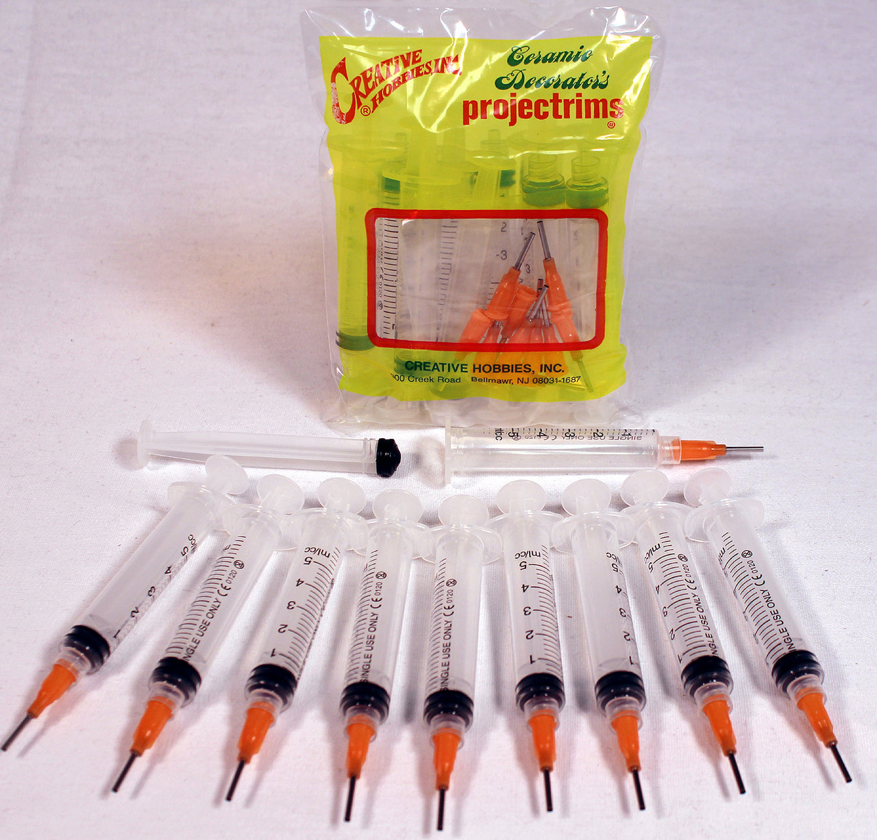 Creative Hobbies® Glue Applicator Syringe for Flatback Rhinestones & Hobby - stainless steel, for craft