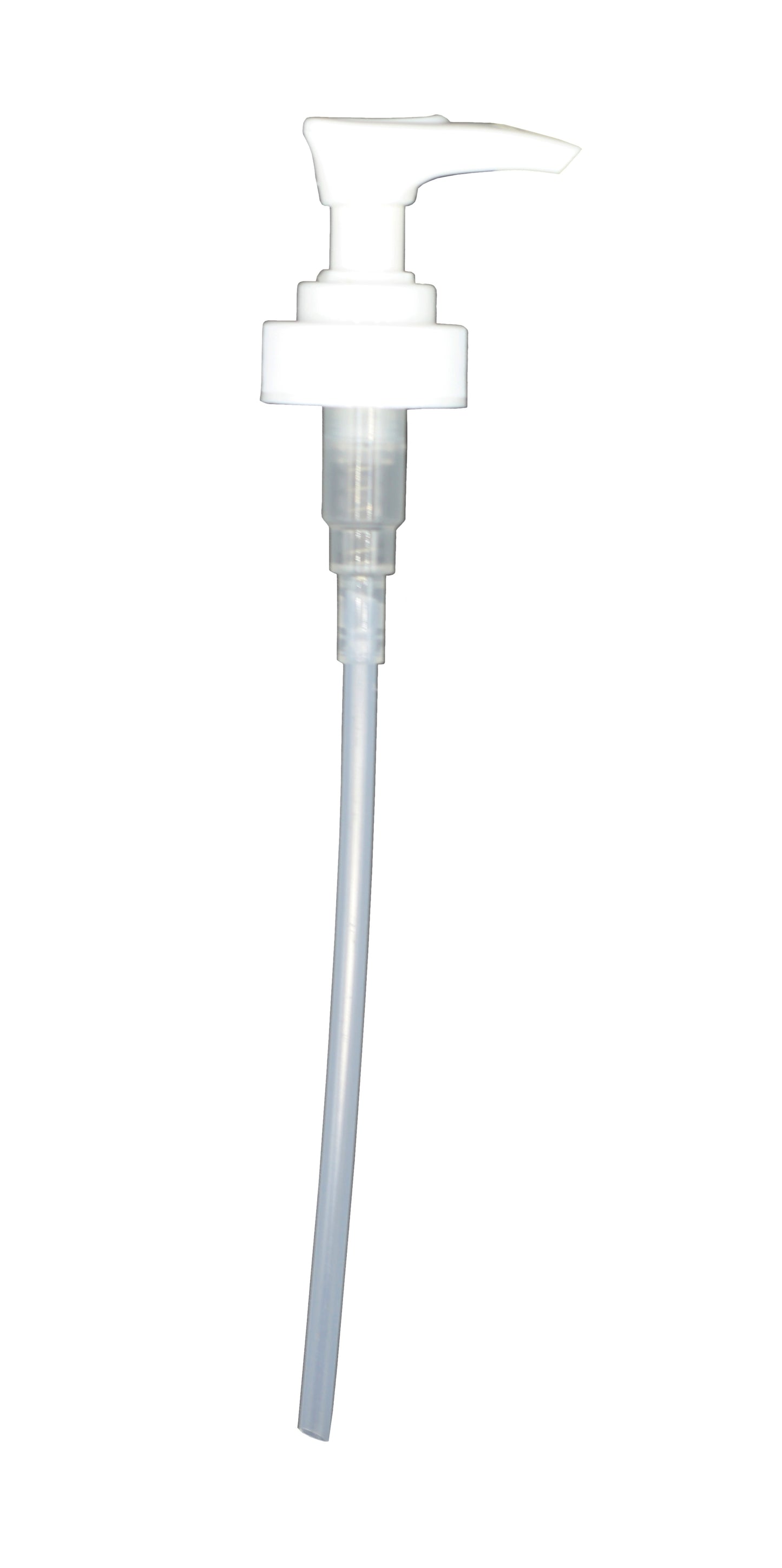 White Plastic Lotion Soap Dispenser Pumps, Replacements for Soap and Lotion - close-up