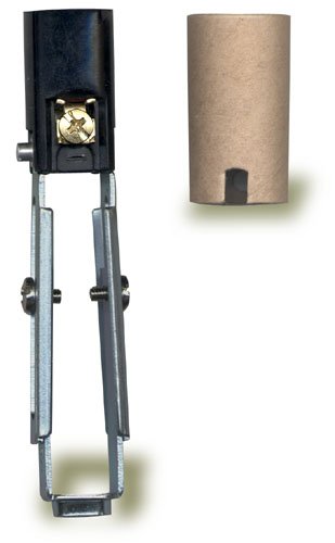 Creative Hobbies 10026 Chandelier Lighting Fixture Socket, 3.75" to 5" - side view