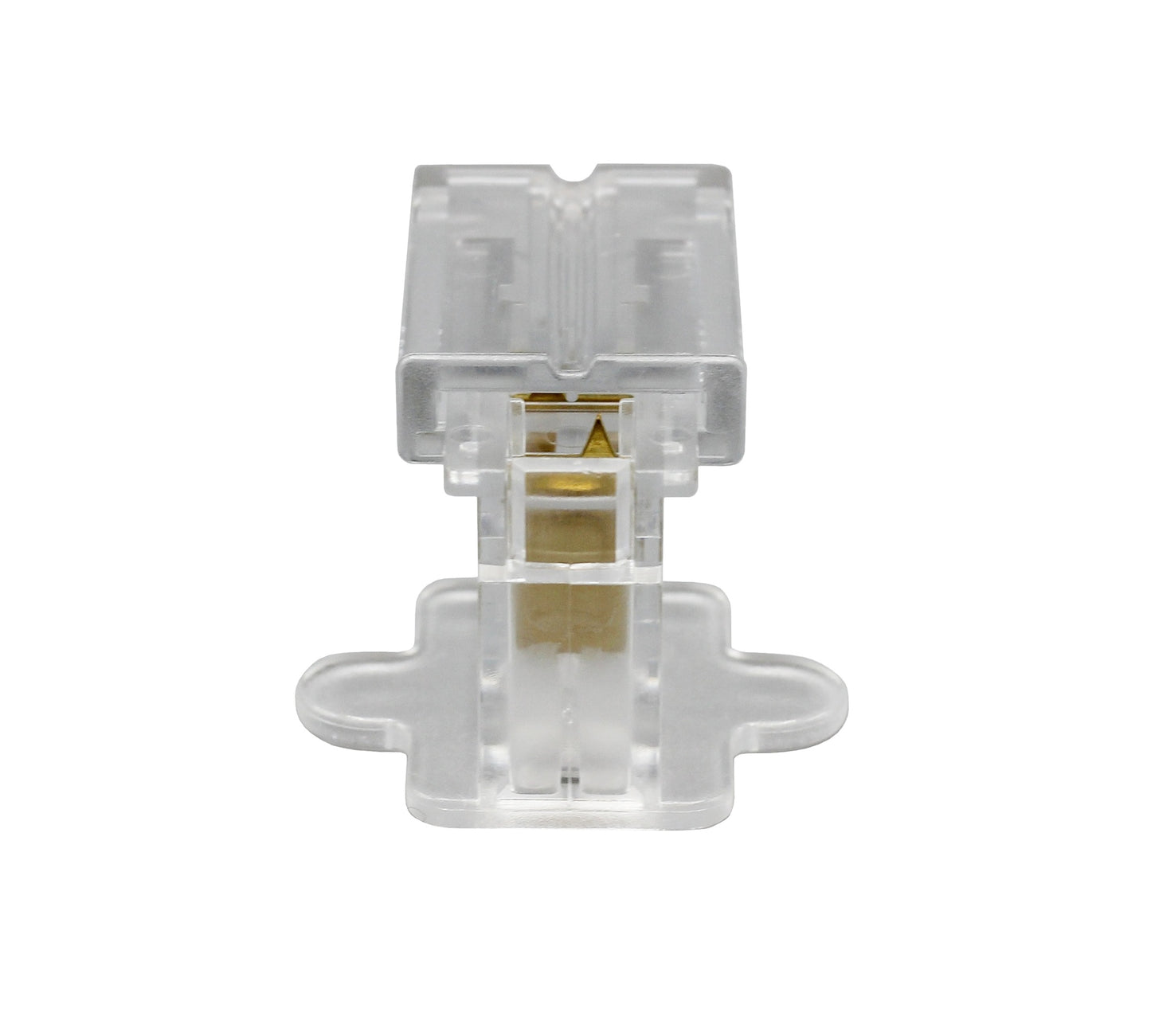 Clear SPT-1 Female Slip On Plug, Zip Plug, Vampire Plug, Gilbert Plug, Slide - detail