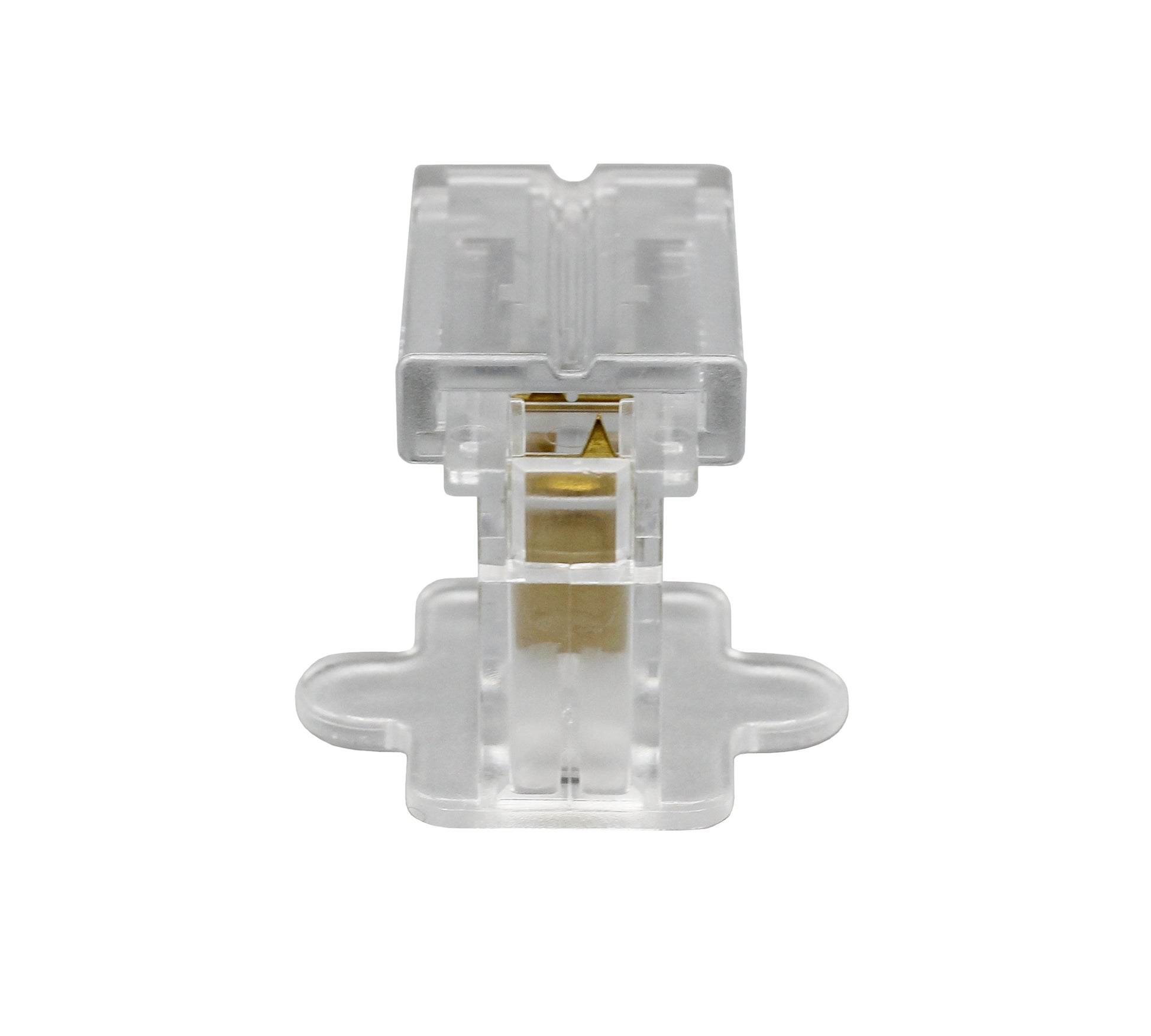 Clear SPT-1 Female Slip On Plug, Zip Plug, Vampire Plug, Gilbert Plug, Slide - detail