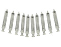 Plastic Non-Sterile Dispensing Luer Lock Syringe Without Needle 10ML - Pack of 10