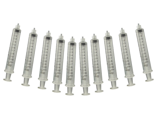 Plastic Non-Sterile Dispensing Luer Lock Syringe Without Needle 10ML - Pack of - for craft