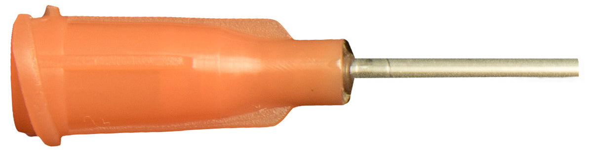 Glue Applicator Syringe for Flatback Rhinestones & Hobby Crafts, 10 Ml with 15 - side view