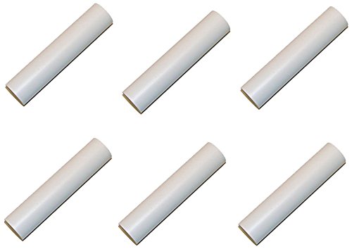 Creative Hobbies 2 Inch Tall White Plastic Candle Covers Sleeves Chandelier