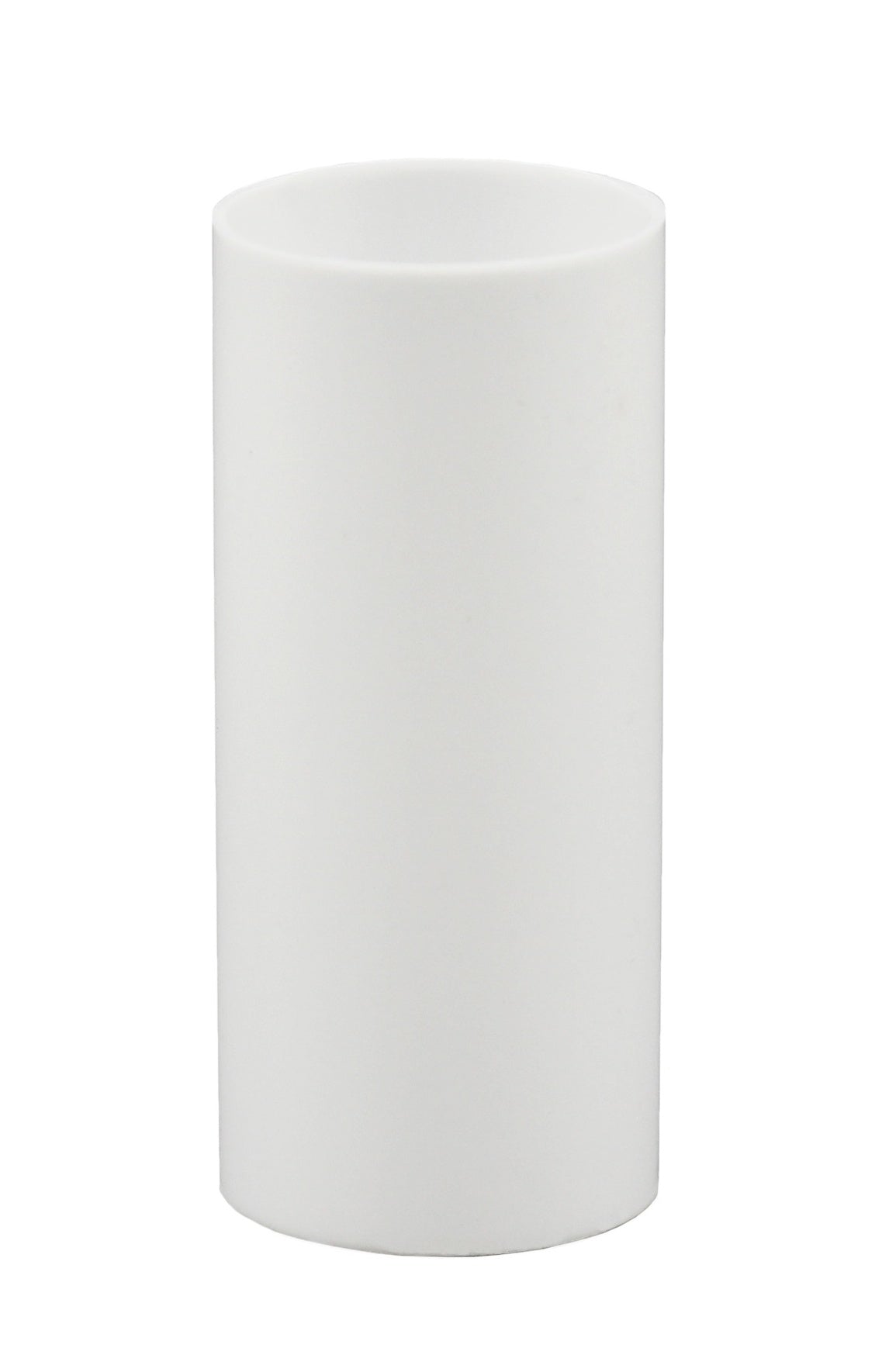 Creative Hobbies 2 Inch Tall White Plastic Candle Covers Sleeves Chandelier - detail