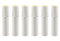 Creative Hobbies 4 Inch Tall White Drip Candle Socket Covers ~ Candelabra Base, 25 Pieces