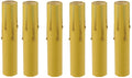 Creative Hobbies 1775 - 4 Inch Tall Antique Look Drip Candle Socket Covers ~Candelabra Base, 6 Pieces