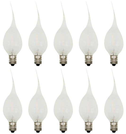 Silicone LED Night Light Bulbs, C7 Replacement Light Bulbs – 0.7W Equivalent to