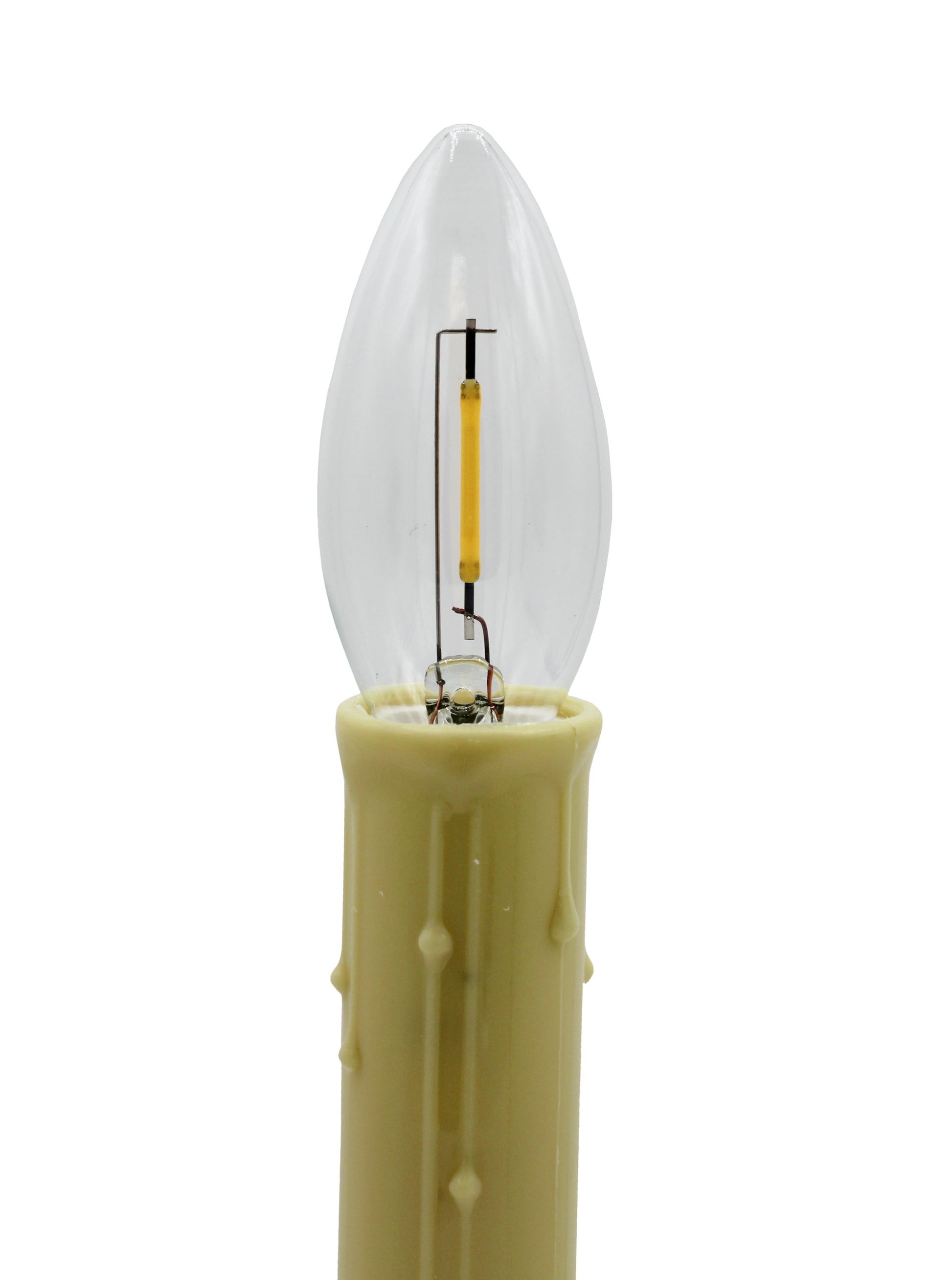 6-Pack LED Replacement Light Bulbs for Electric Candle Lamps, Window Candles, - detail