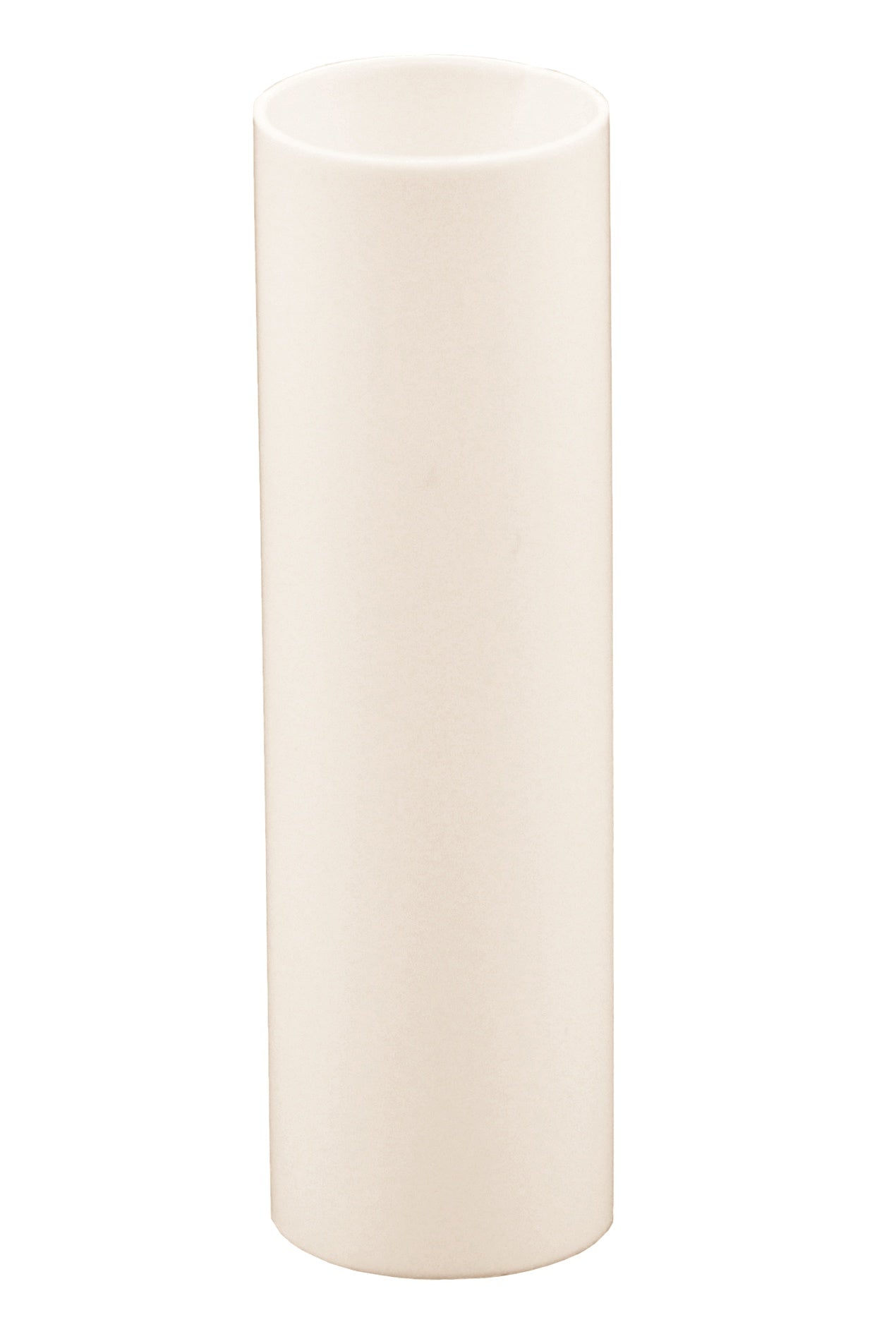 Creative Hobbies 3 Inch Tall Cream Plastic Candle Covers Sleeves Chandelier - detail
