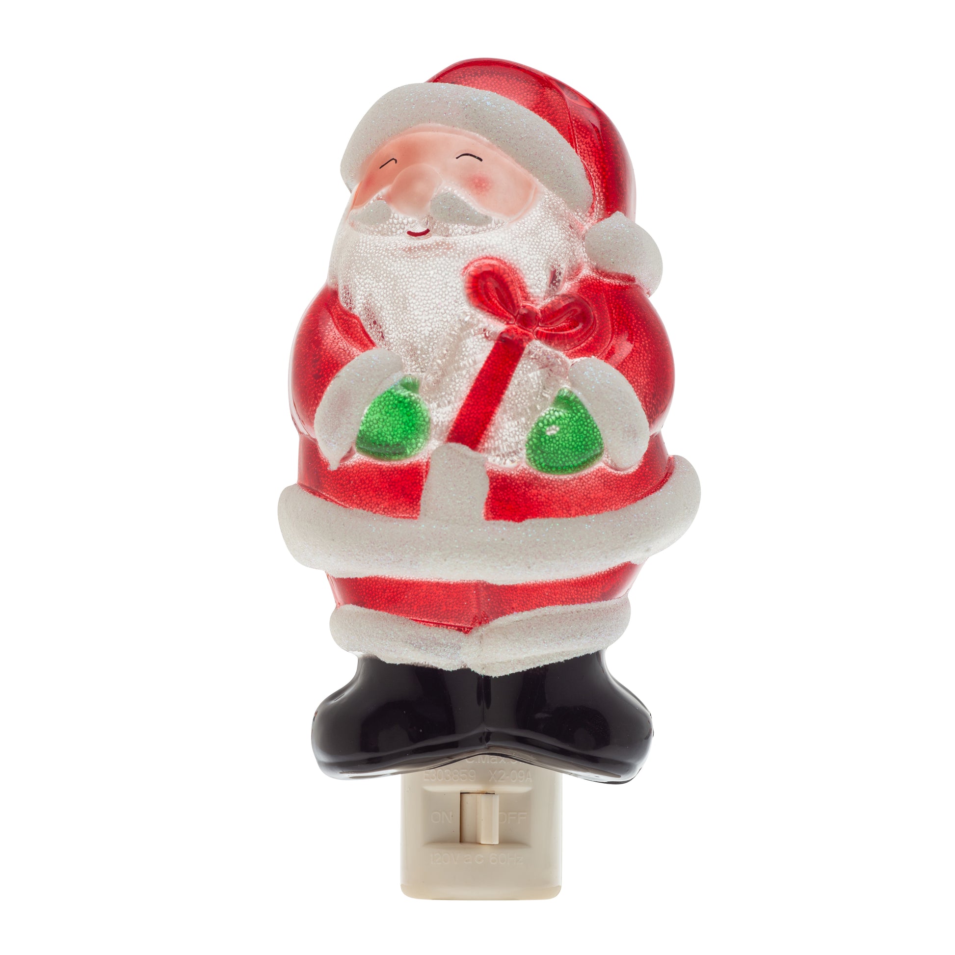 Jolly Santa Holiday Décor Night Light - for christmas