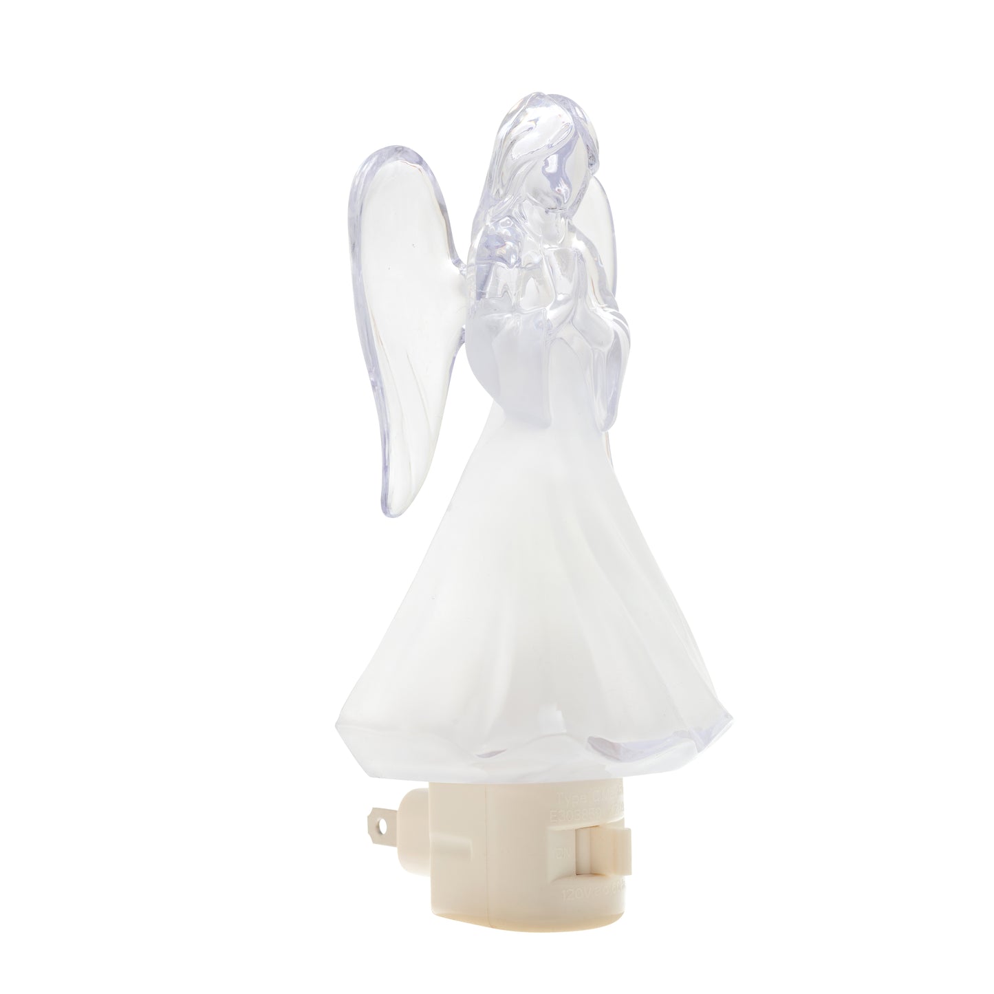 Heavenly Glow Angel Night Light - side view
