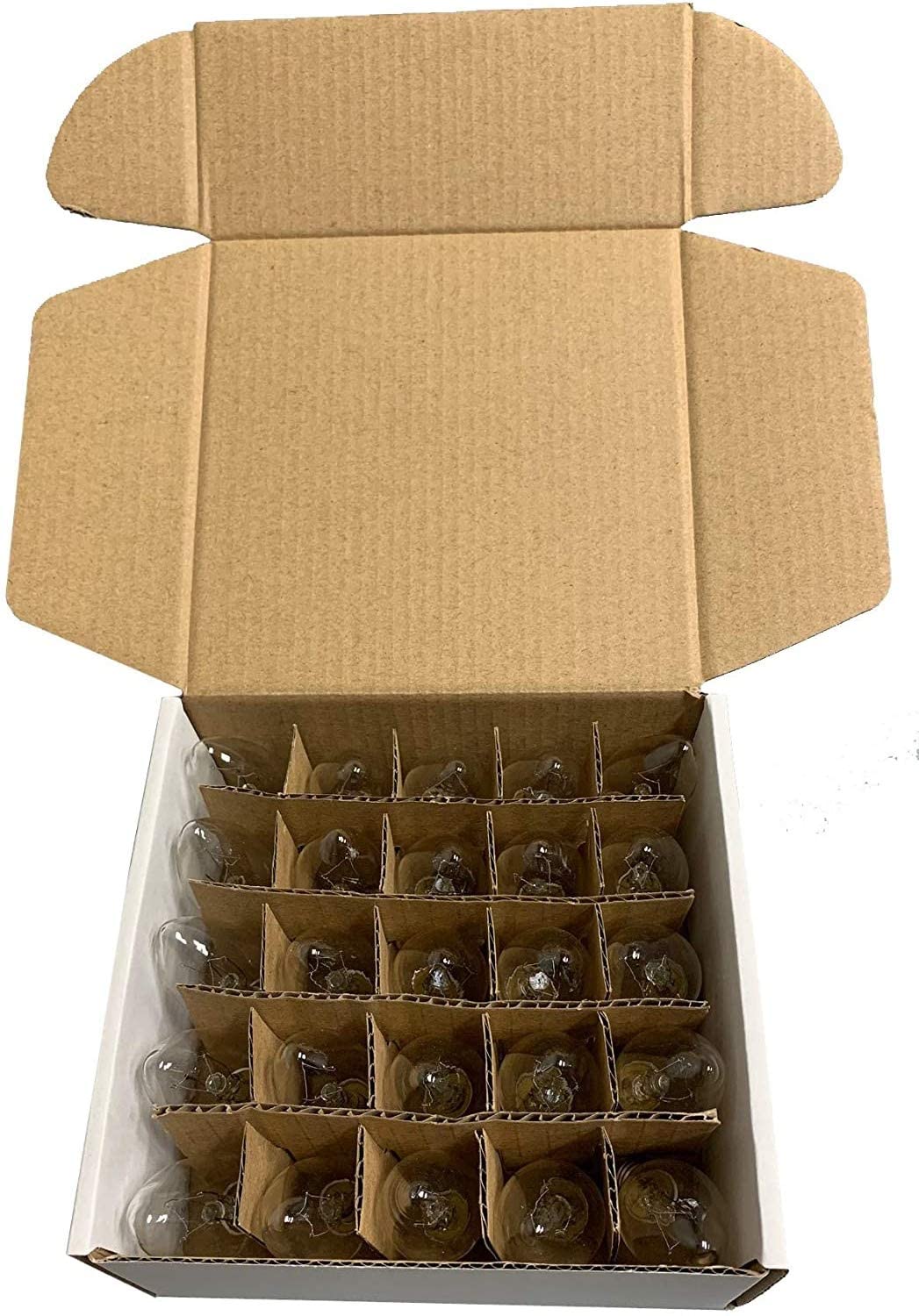 3228x25 (25 pack) - 7C7/CL, 7 Watt, C7 Night Light, Longer Life 130 Volt, - view 5