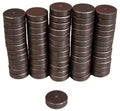 Creative Hobbies Ceramic Industrial Magnets -11/16 Inch (.709) Round Disc x 3/16" (.198"), Bulk Pack of 500 Pieces, Ferrite Magnets for Crafts, Science, Hobbies, Bottlecaps - Grade 5 Strong!