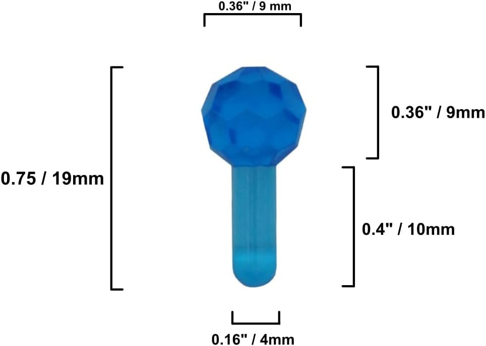 Small Faceted Ceramic Christmas Tree Replacement Lights - 144 Pack
