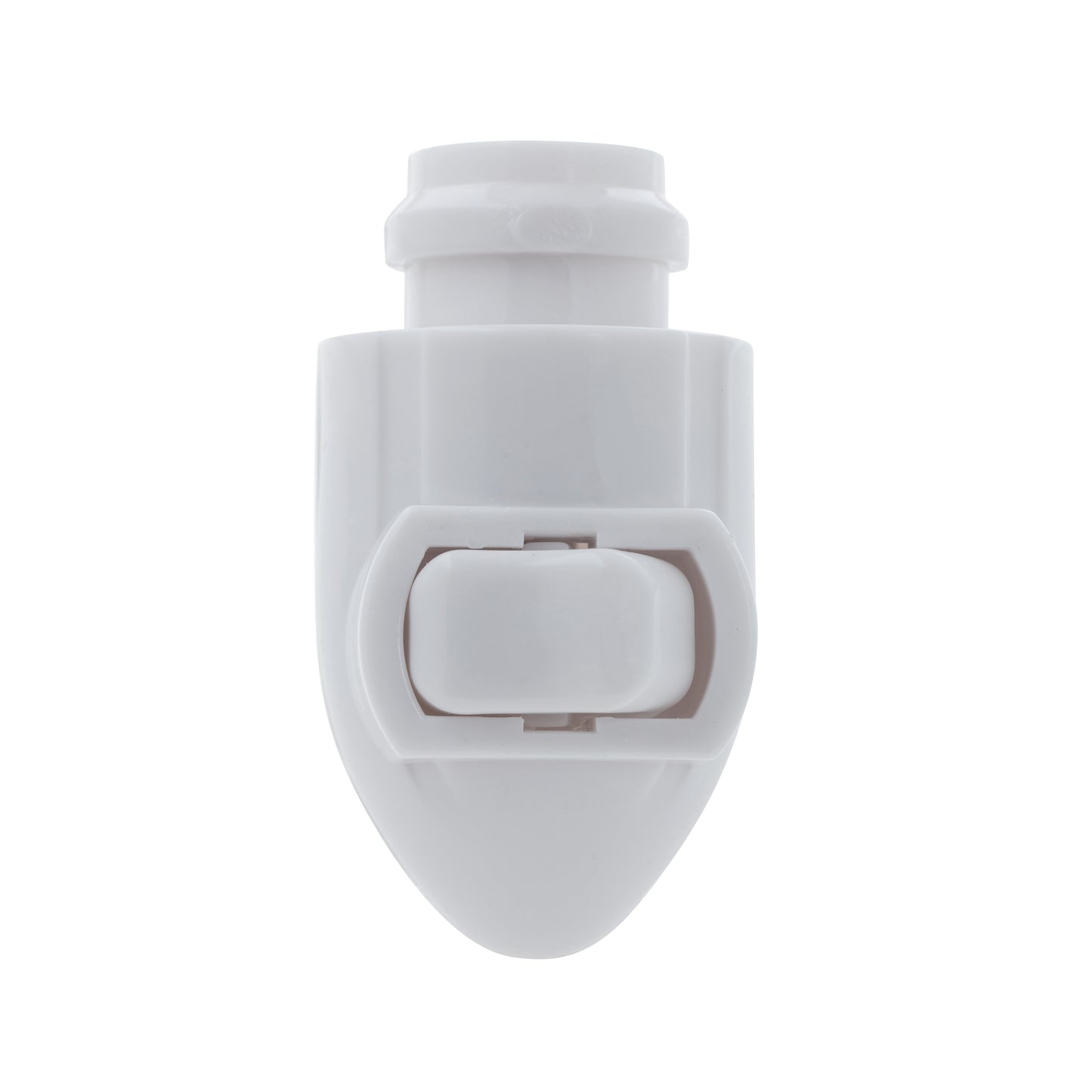 Plug In Night Light Module Includes 4 Watt Bulb, White Plastic, Great for - detail
