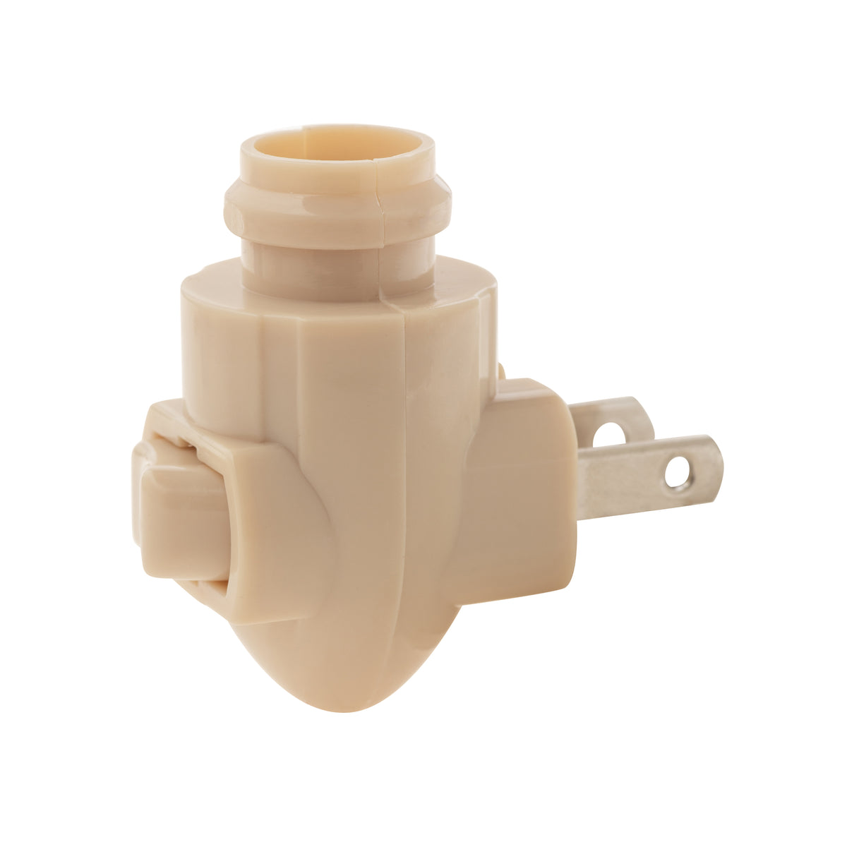 Ivory Plug in LED Night LIght with Switch, Manual On Off Nightlight for - close-up