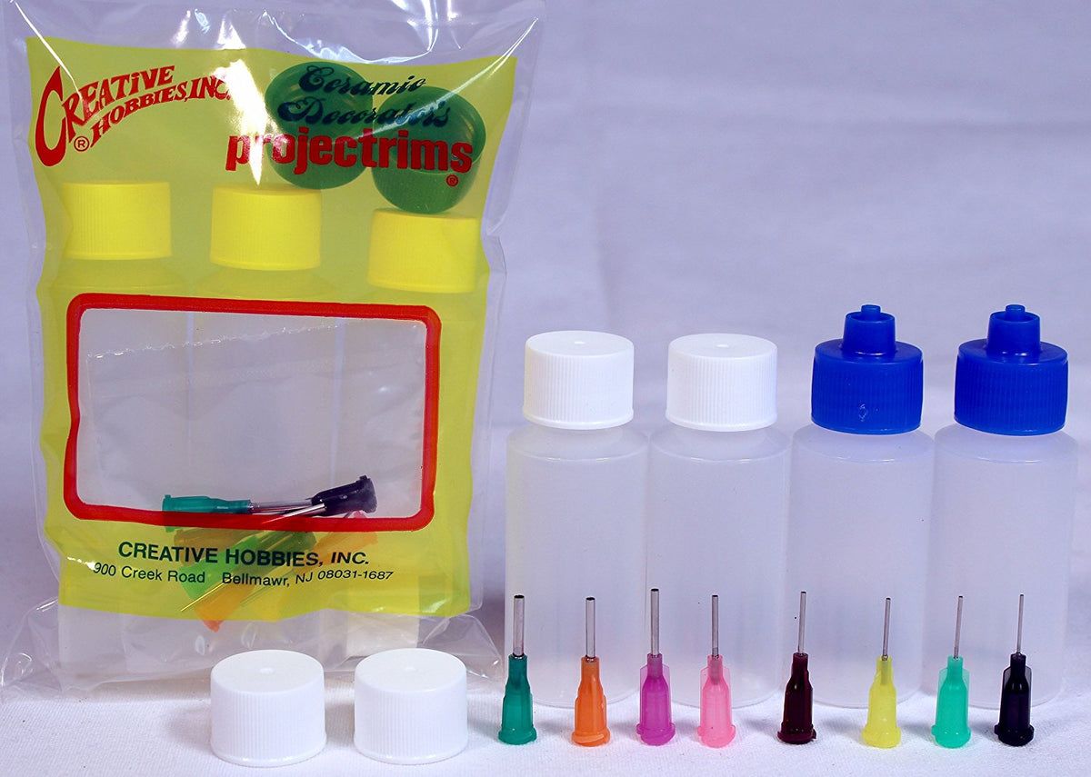 Multi Purpose Precision Applicator Super Assortment Set with Four 1 Oz Easy - side view