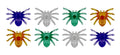 Ceramic Tree Replacement Lights Shapes - 100 Pack (Spiders or Bows)
