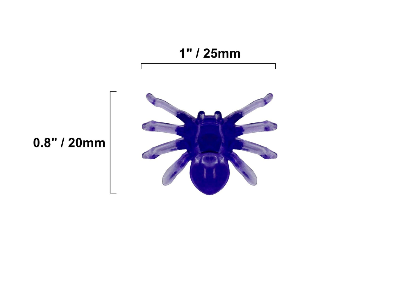 Ceramic Tree Replacement Lights Shapes - 100 Pack (Spiders or Bows)