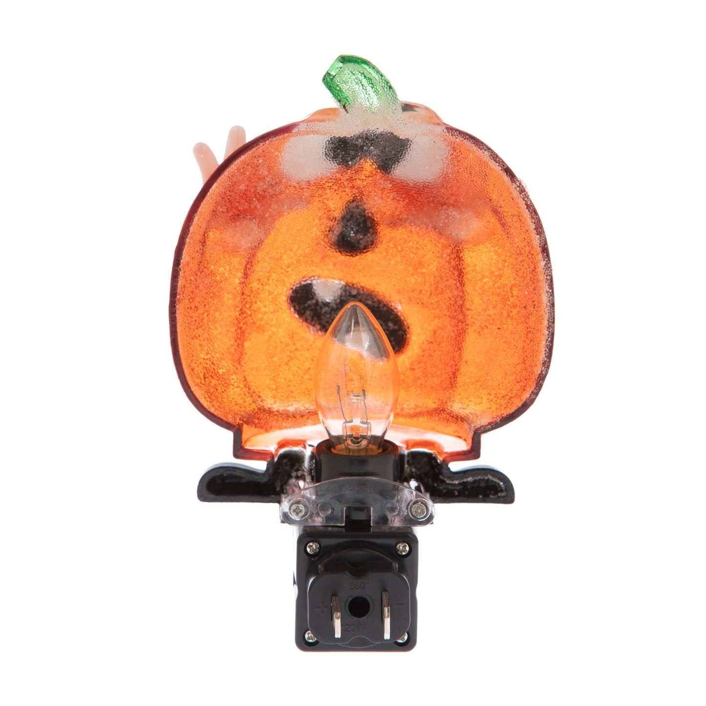 Creative Hobbies Silly Pumpkin Halloween Night Light - close-up