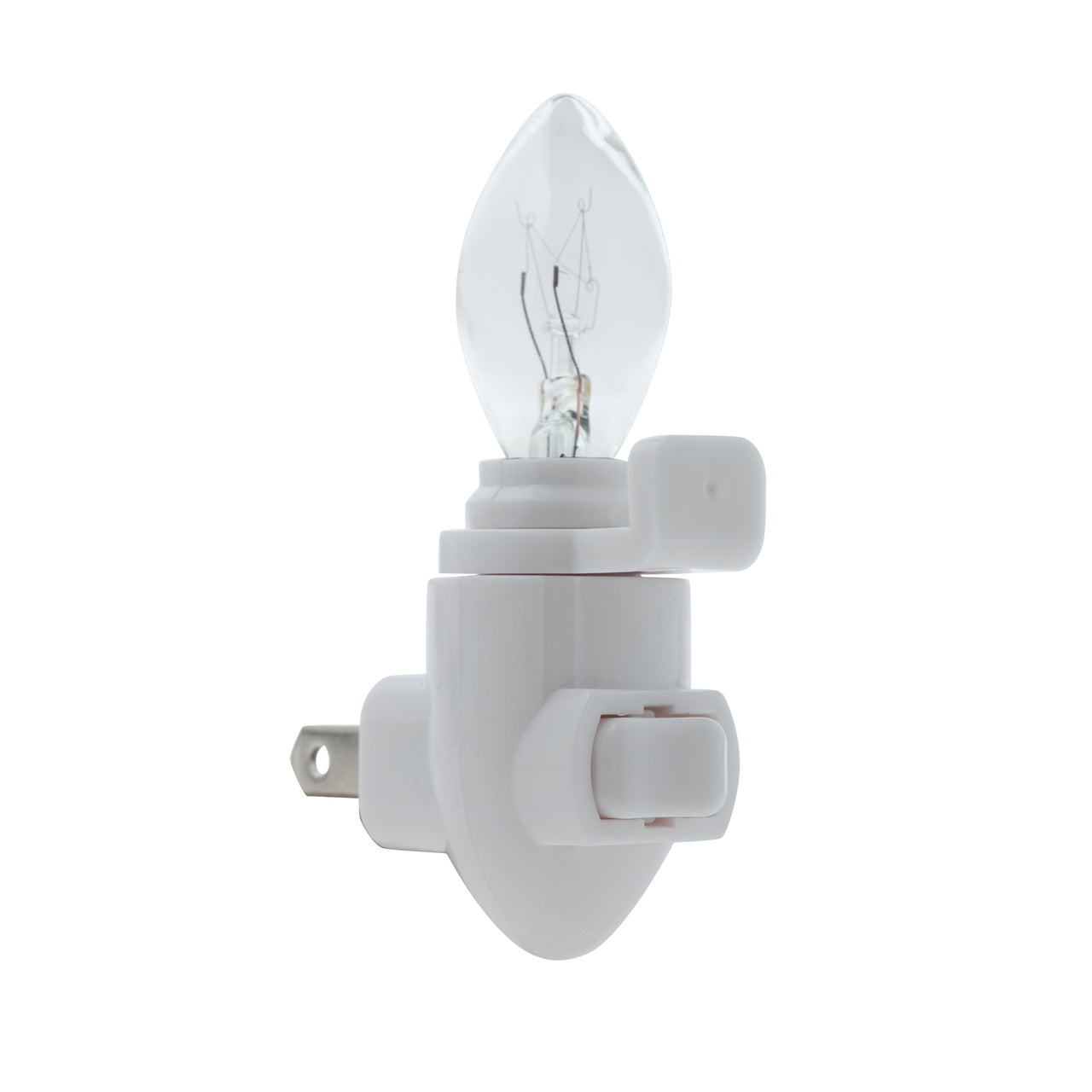Plug In Night Light Module, White Plastic, Great for Making Your Own Decorative - view 5