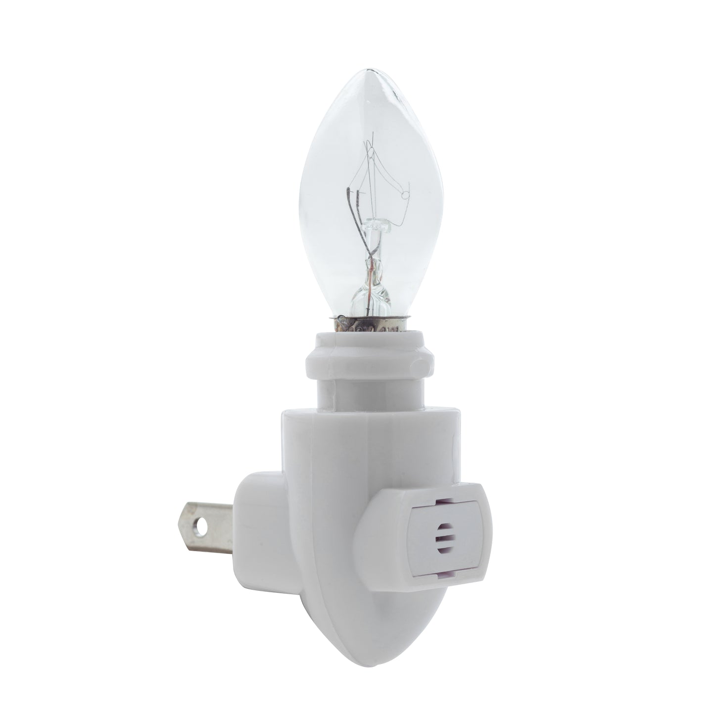 White Auto On Sensor Plug in Night Light Module - Great for Making Your Own Decorative Night Lights | 100 Pack