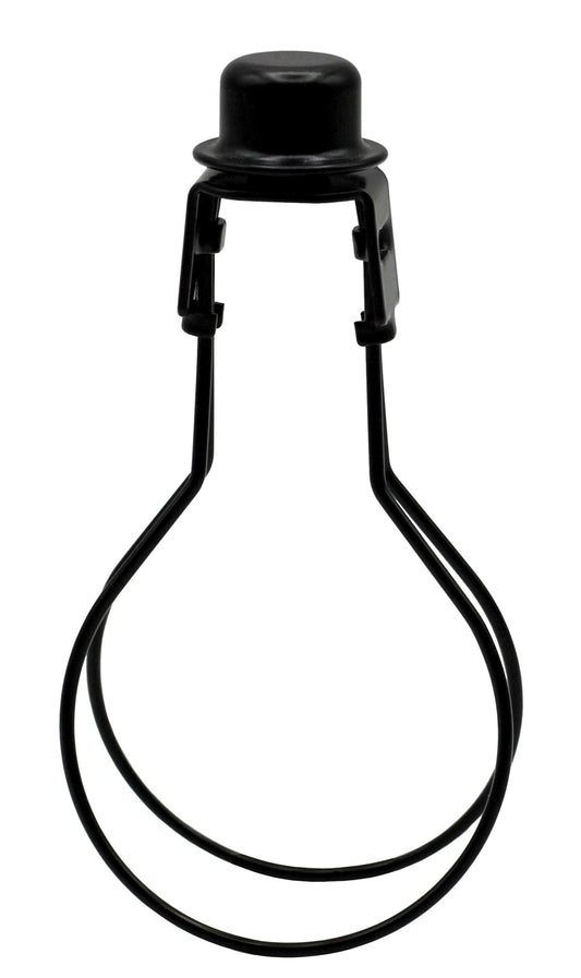 Lamp Shade Light Bulb Clip Adapter Clip on with Shade Attaching Finial Top,