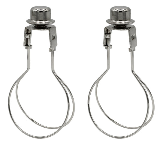 Lamp Shade Light Bulb Clip Adapter Clip on with Shade Attaching Finial Top, - for craft