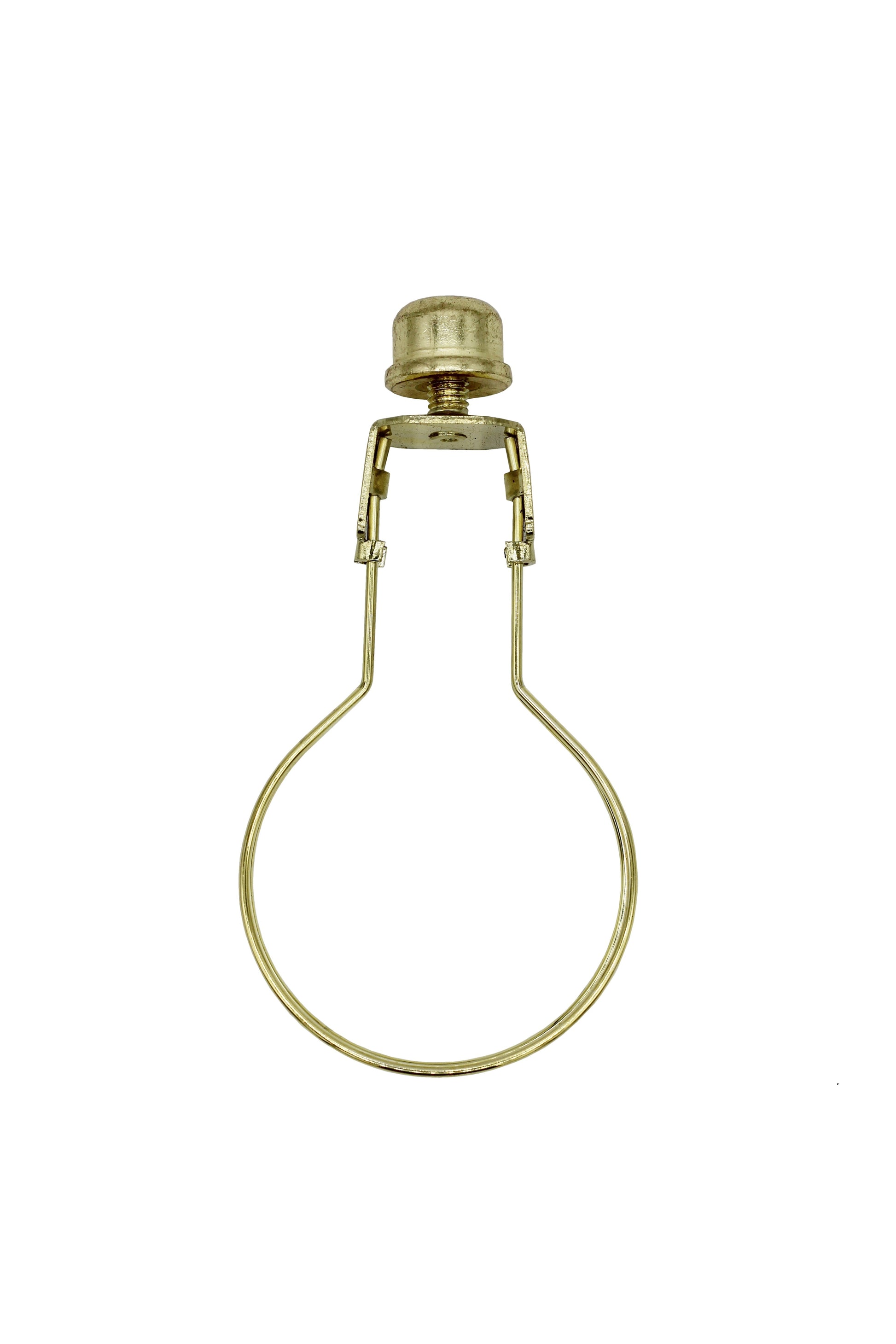 Lamp Shade Light Bulb Clip Adapter Clip on with Shade Attaching Finial Top, - close-up