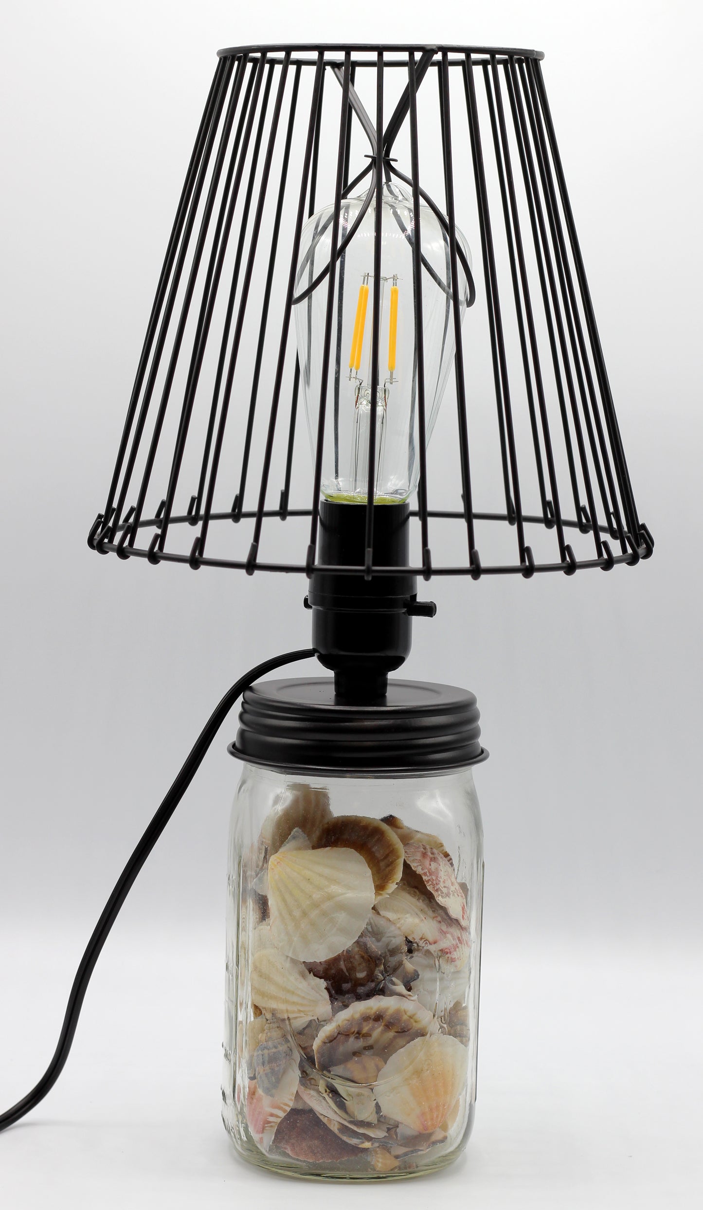 4-Pack Dimmable Vintage LED Light Bulbs 40 Watt Equivalent, ST64 Antique Edison - view 5