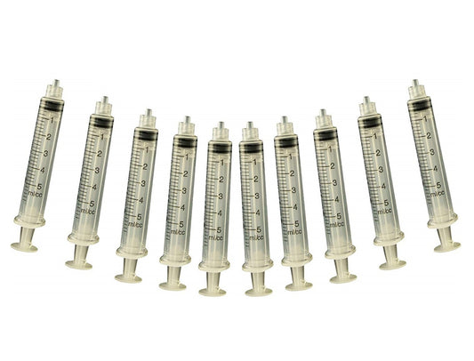 Creative Hobbies Plastic Non-Sterile Dispensing Luer Lock Syringe Without - for craft