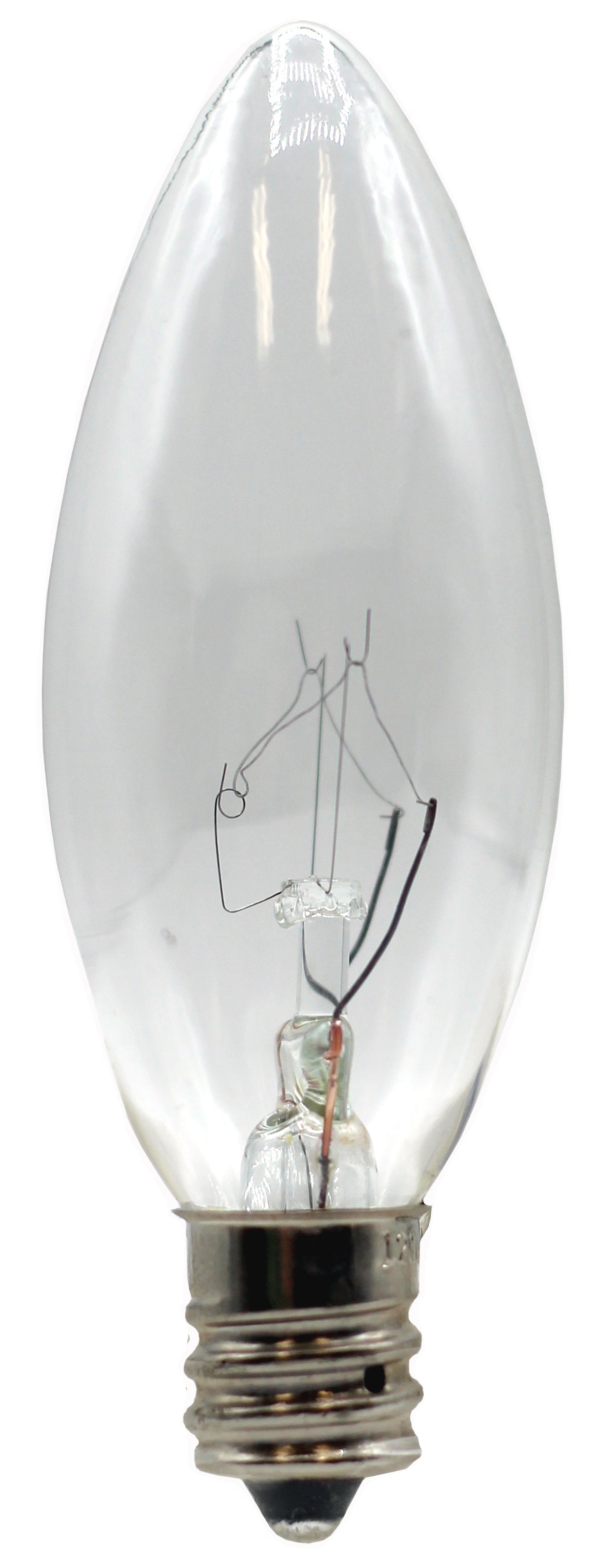 Light Bulbs for Electric Candles, Chandeliers & More ~7 Watt, 120 volt ~25 - glass, for night light