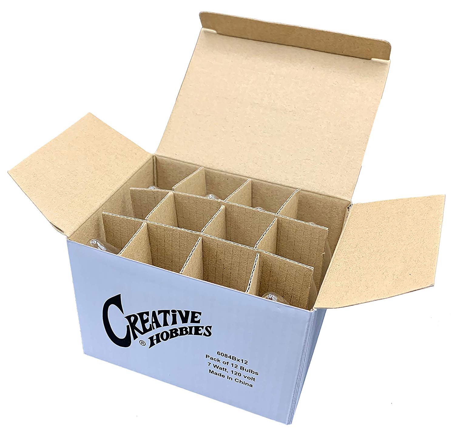 Light Bulbs for Electric Candles, Chandeliers & More ~7 Watt, 120 volt, Clear - detail