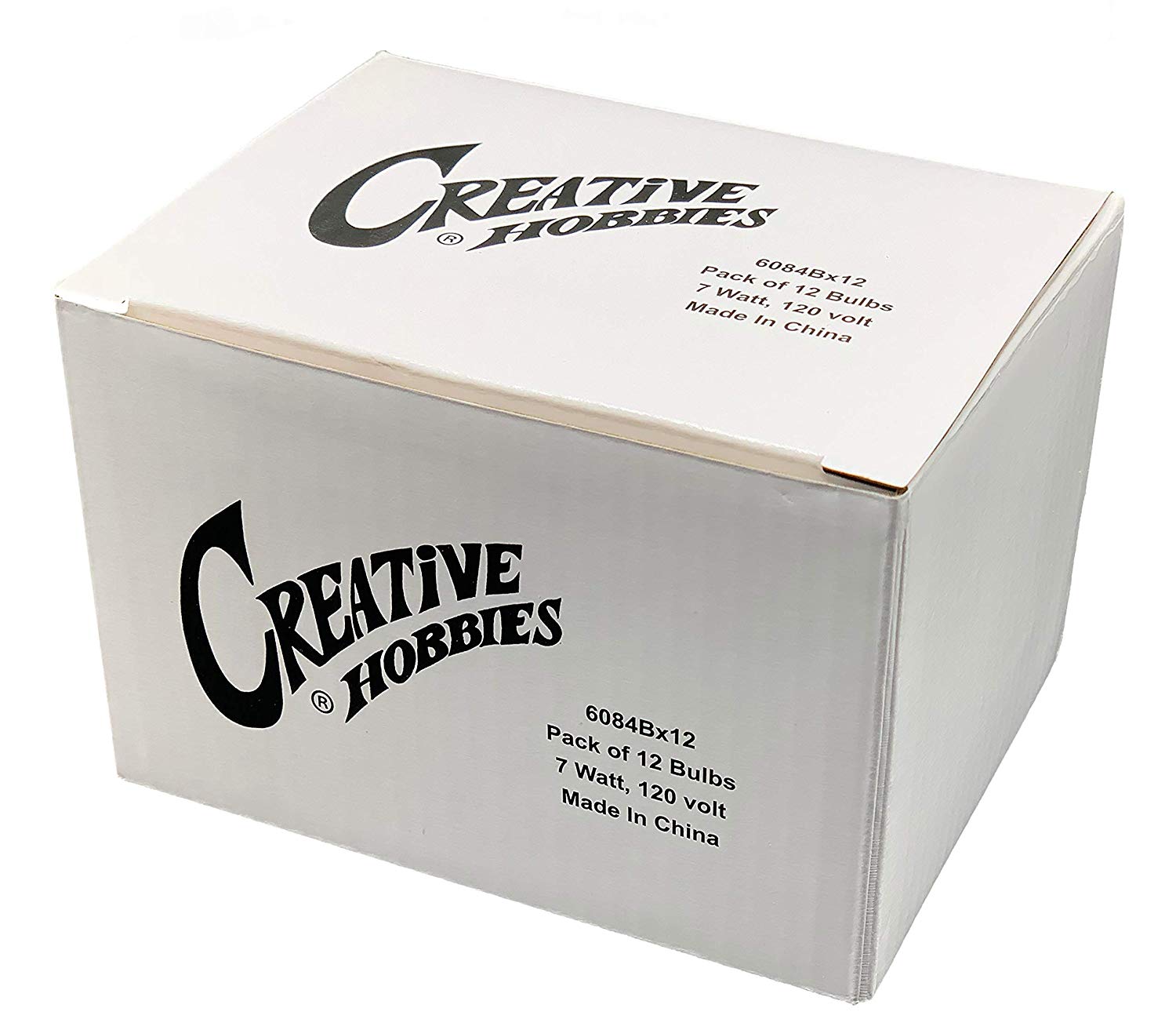 Light Bulbs for Electric Candles, Chandeliers & More ~7 Watt, 120 volt, Clear - close-up