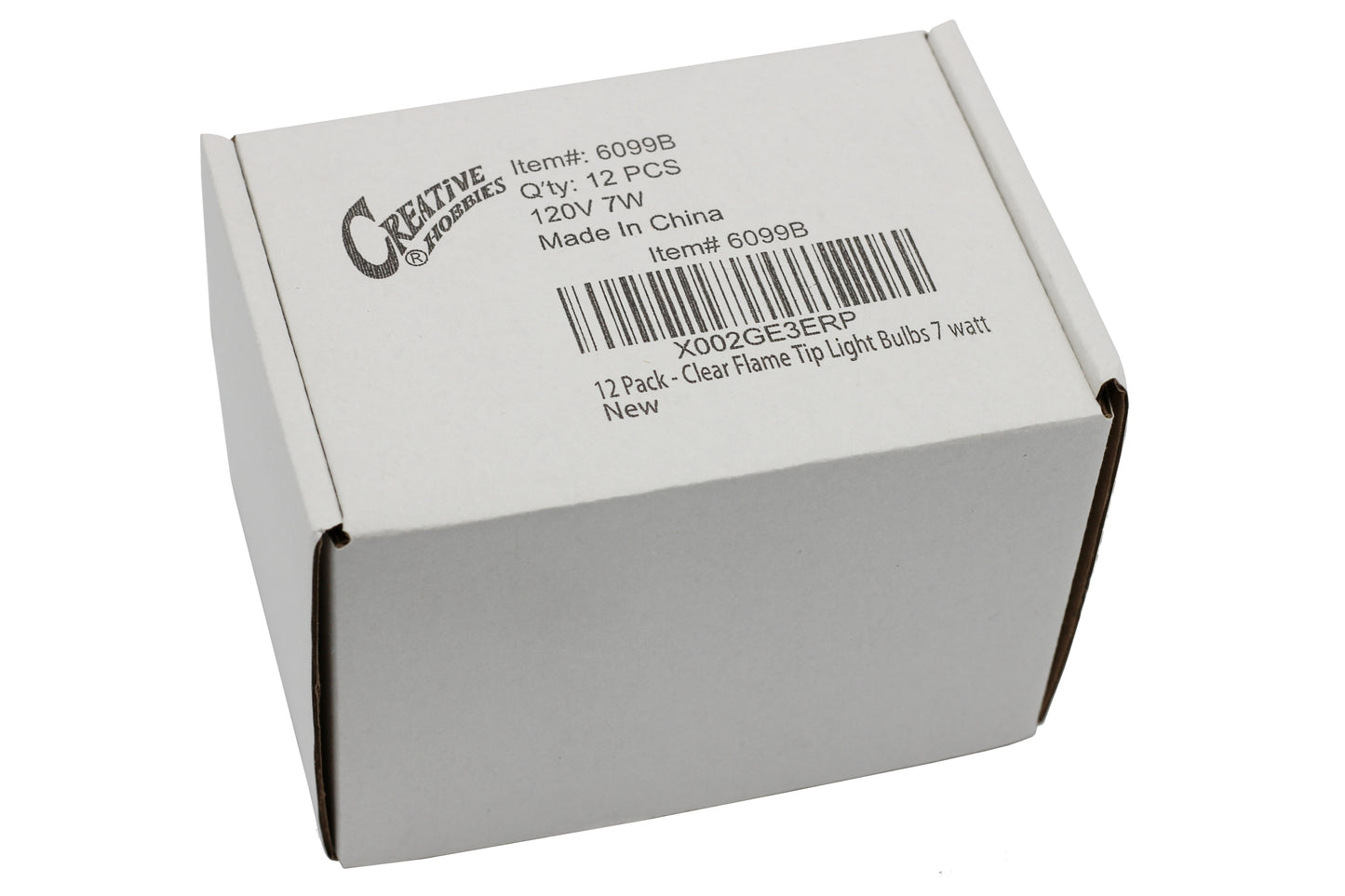 Replacement Light Bulbs for Electric Candle Lamps, Flame Tip Bulbs For Window - close-up