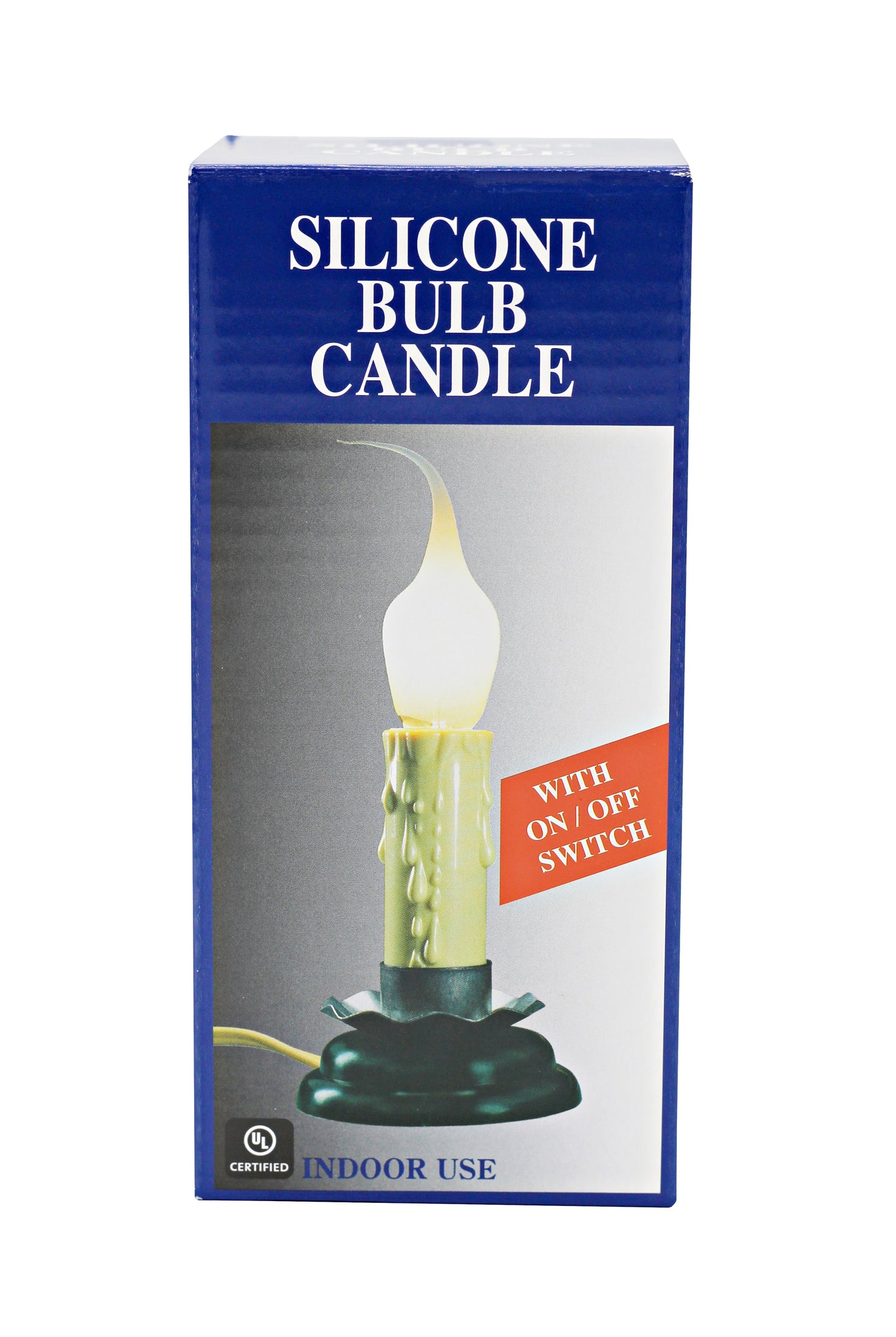 6 Pack of Rustic Country Candle Lamp, 5 in, On/Off Switch, Metal Trim, Plug-in - close-up