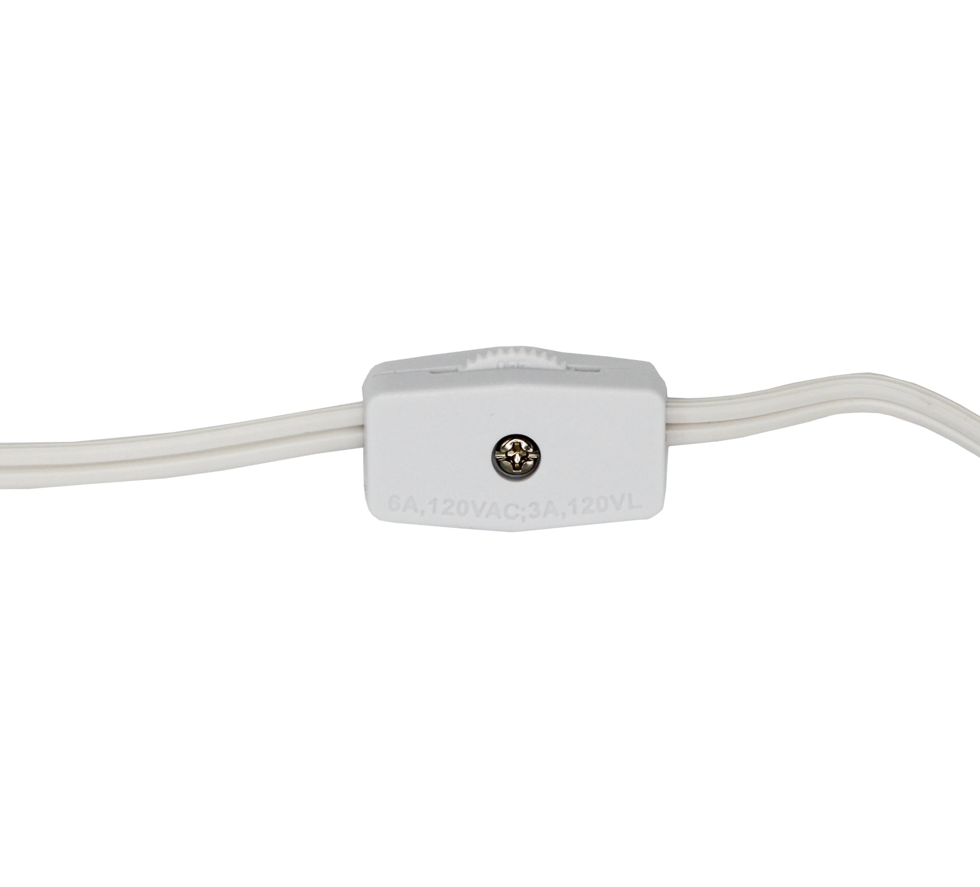 708N1 Single Light Replacement Clip in Lamp Cord for Christmas Village House, - close-up