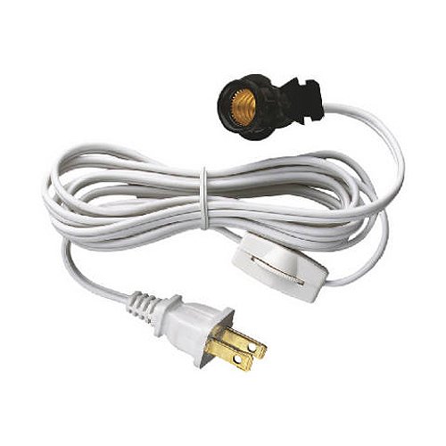 708N1 Single Light Replacement Clip in Lamp Cord for Christmas Village House, - view 5