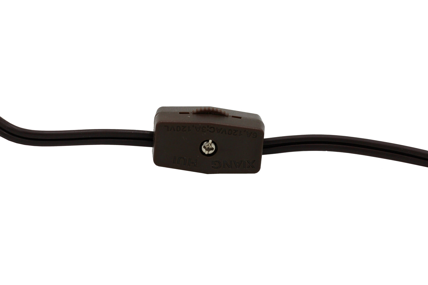 Clip-in Lamp Cord and 7w Bulb for Salt Lamps, Christmas Villages, Pumpkins & - side view