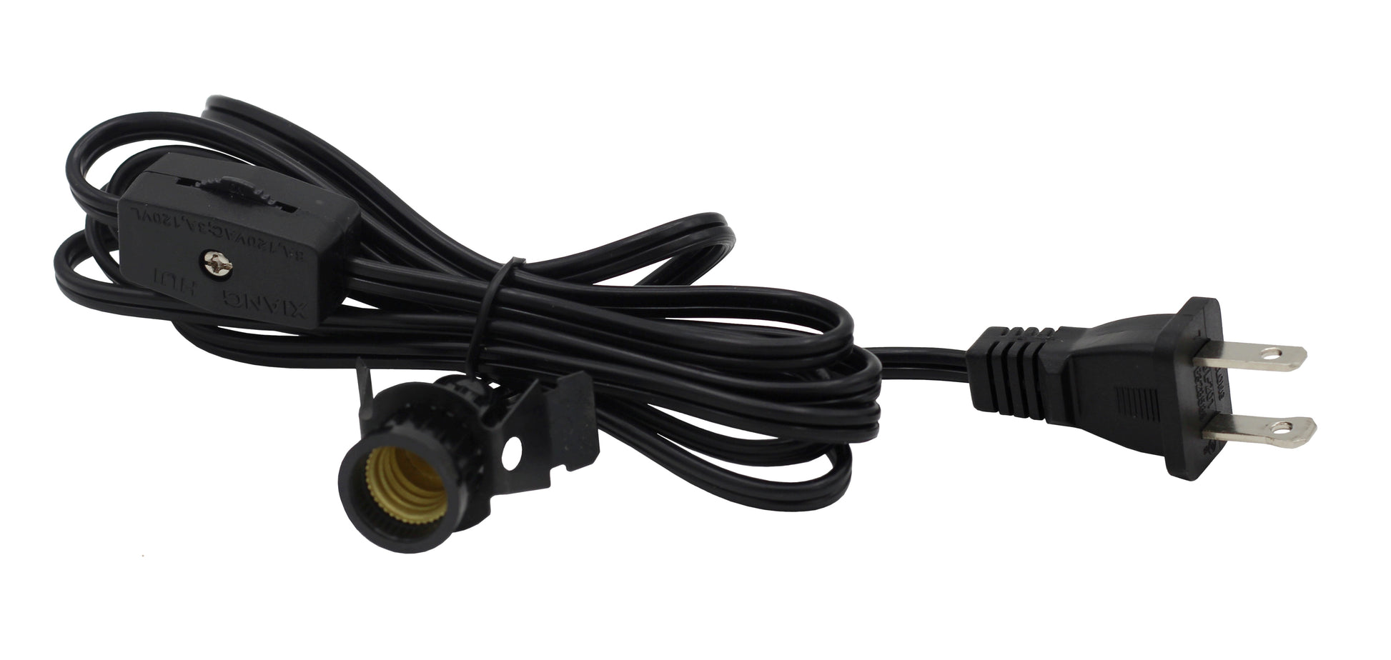 708N3 Single Light Replacement Clip in Lamp Cord for Christmas Village House, - view 5